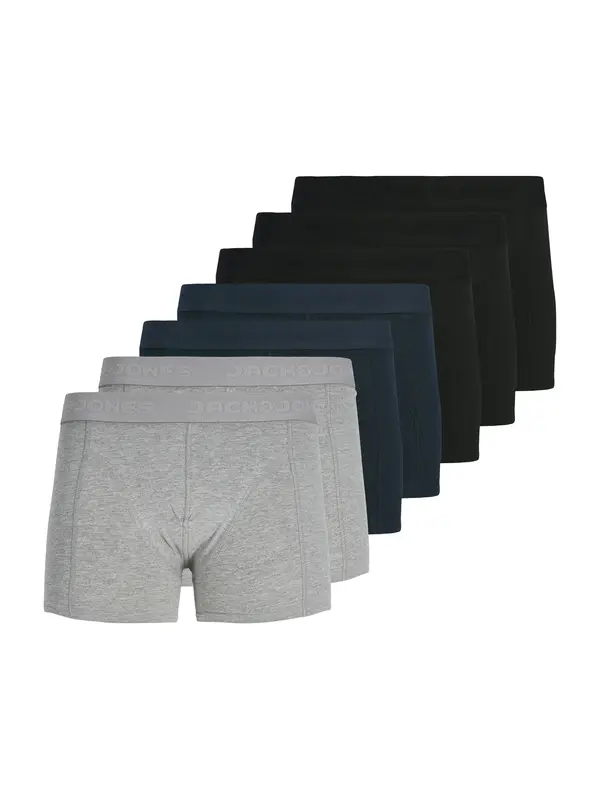 JACK & JONES JACK & JONES Bokserice 'JACGilli'  morsko plava / siva / crna