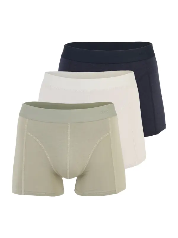 JACK & JONES JACK & JONES Bokserice 'JACGOBS'  boja pijeska / mornarsko plava / pastelno zelena