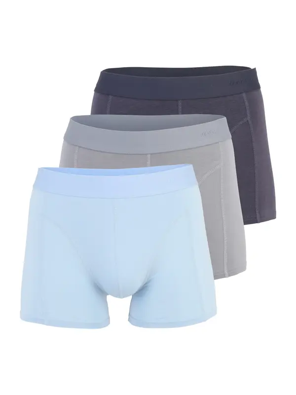 JACK & JONES JACK & JONES Bokserice 'JACGOBS'  mornarsko plava / svijetloplava / siva