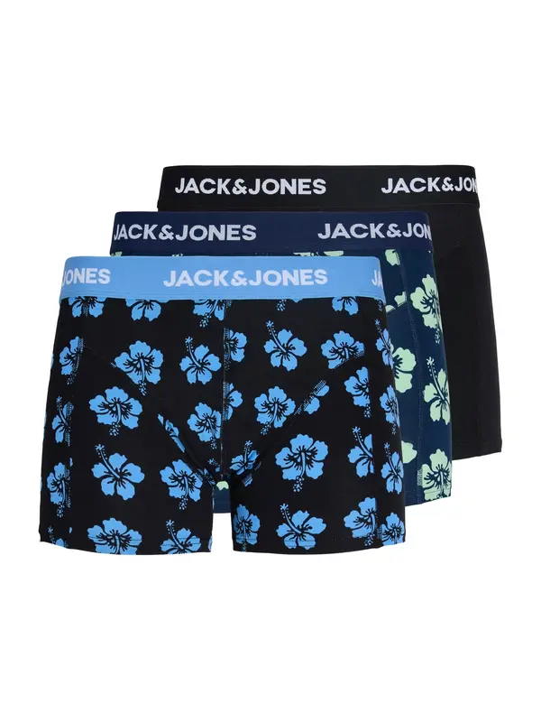 JACK & JONES JACK & JONES Bokserice 'JACMAUDO'  mornarsko plava / tamno plava / svijetlozelena / crna