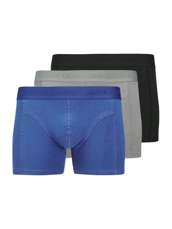JACK & JONES JACK & JONES Bokserice 'JACOrdinary'  plava / siva / crna