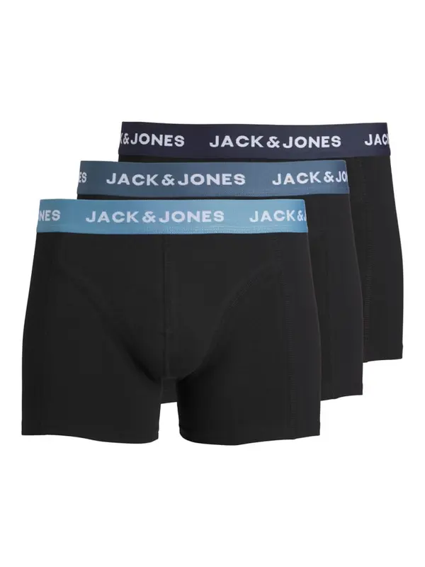 JACK & JONES JACK & JONES Bokserice 'JACSOLID ALEX'  plava / svijetloplava / crna / bijela