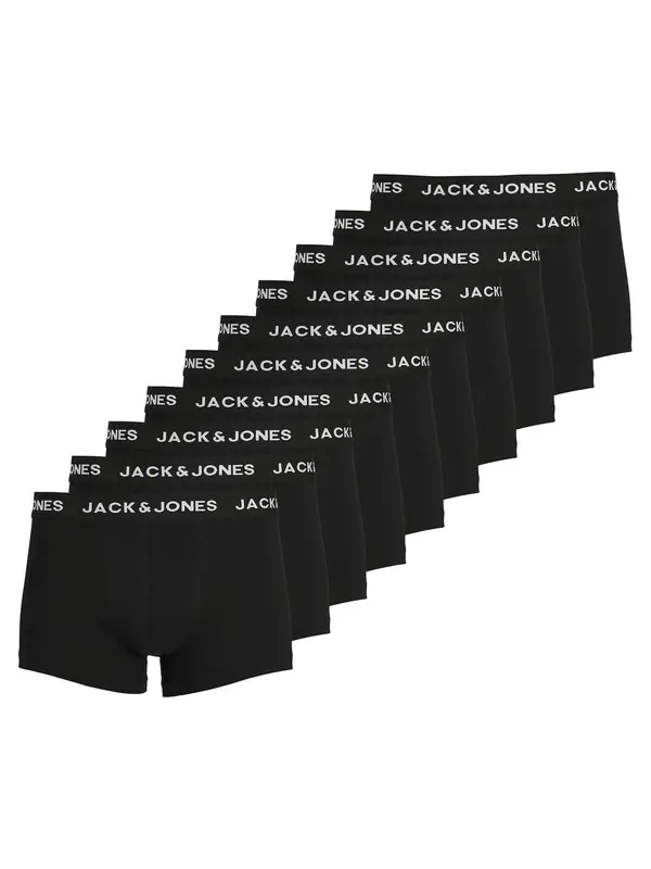 JACK & JONES JACK & JONES Bokserice 'Jacsolid'  crna