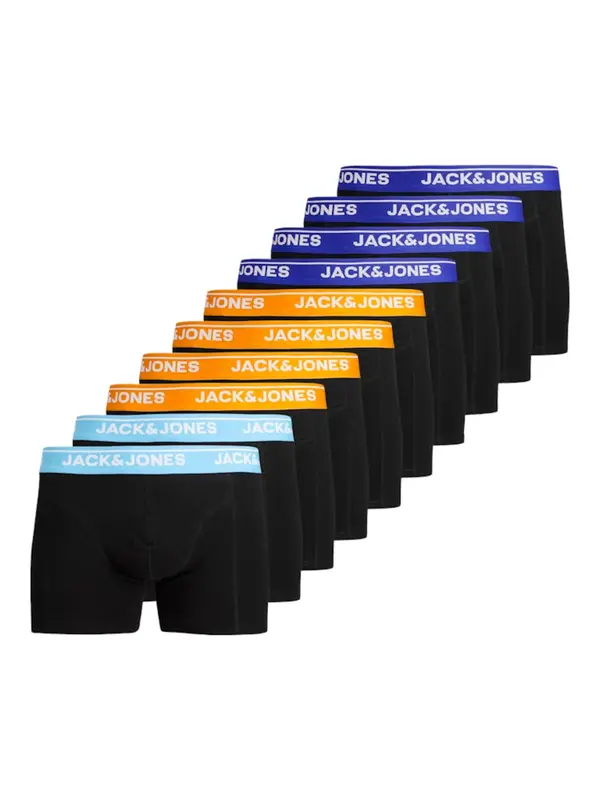 JACK & JONES JACK & JONES Bokserice 'JACTheodoor'  svijetloplava / ljubičasta / narančasta / crna
