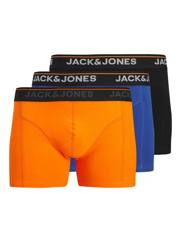 JACK & JONES JACK & JONES Bokserice 'JACTheodore'  plava / narančasta / crna