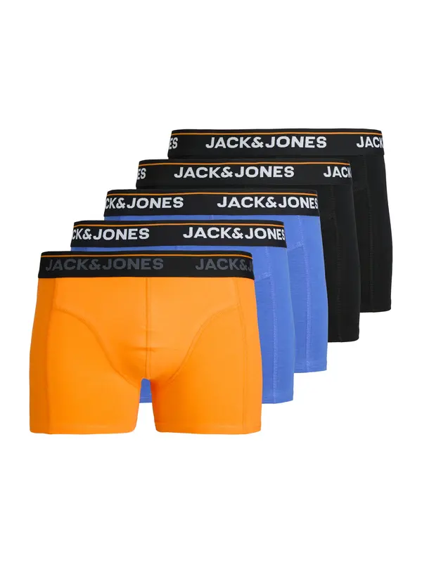 JACK & JONES JACK & JONES Bokserice 'Jactheodore'  plava / narančasta / crna / bijela