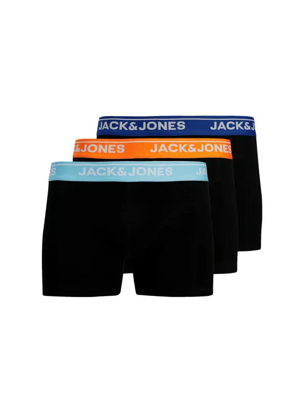 JACK & JONES JACK & JONES Bokserice 'JACTheodore'  svijetloplava / tamno plava / narančasta / crna