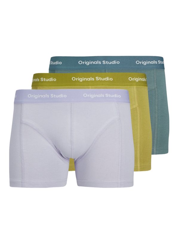 JACK & JONES JACK & JONES Bokserice 'JACVESTERBRO'  cijan plava / maslinasta / lila / bijela