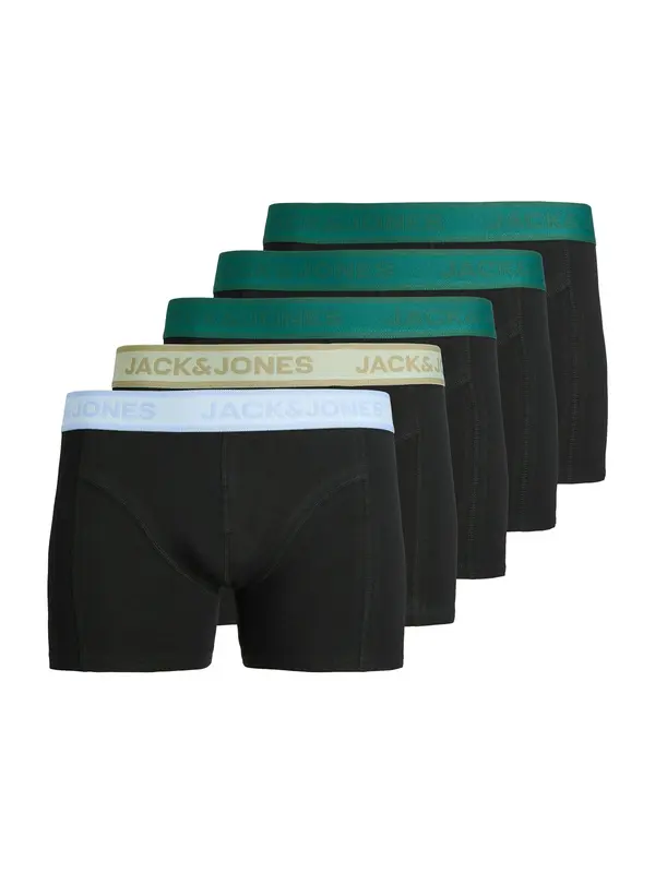 JACK & JONES JACK & JONES Bokserice 'JACWESLEY'  pijesak / svijetloplava / tamno zelena / crna