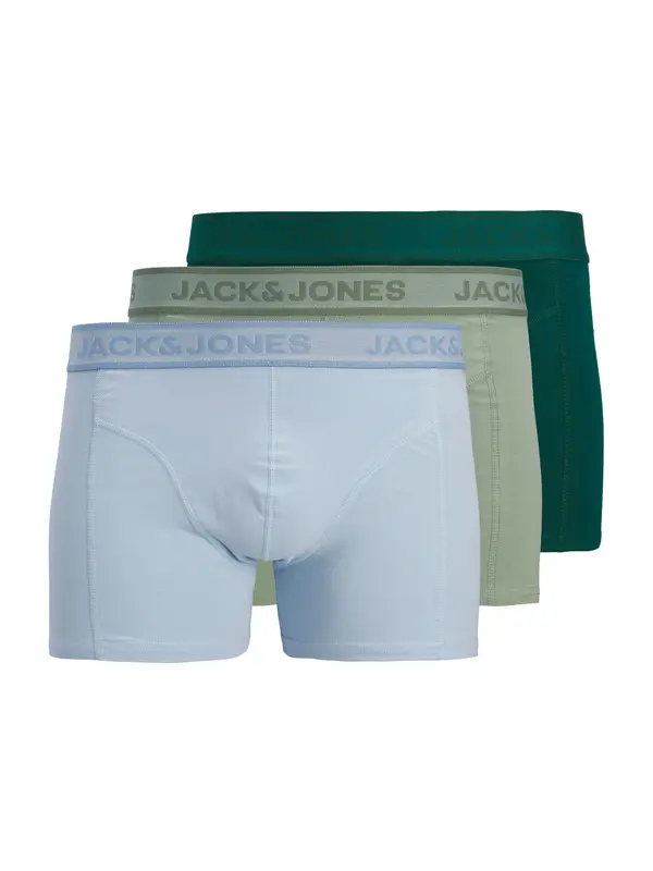 JACK & JONES JACK & JONES Bokserice 'JACWESLEY'  svijetloplava / kaki / kraljevski zelena / pastelno zelena