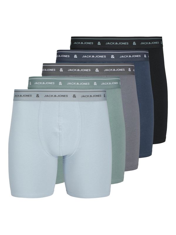 JACK & JONES JACK & JONES Bokserice 'JACWYATT'  mornarsko plava / svijetloplava / tamno plava / taupe siva / jabuka
