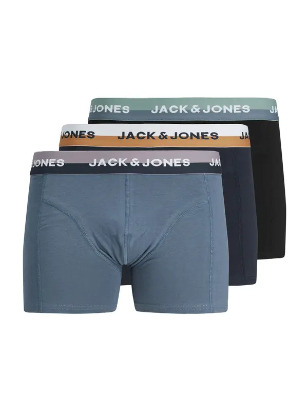 JACK & JONES JACK & JONES Bokserice 'JWHERIC'  morsko plava / opal / crna / bijela