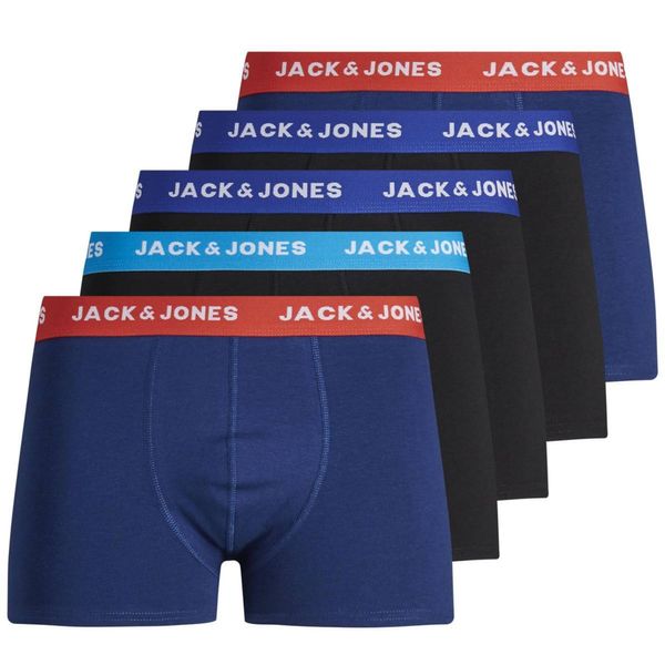 JACK & JONES JACK & JONES Bokserice 'Lee'  plava / tamno crvena / crna / bijela