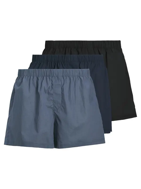 JACK & JONES JACK & JONES Bokserice 'Milano'  plava / mornarsko plava / crna