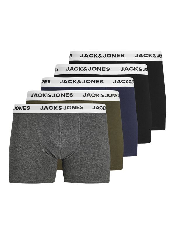 JACK & JONES JACK & JONES Bokserice  mornarsko plava / tamo siva / kaki / crna