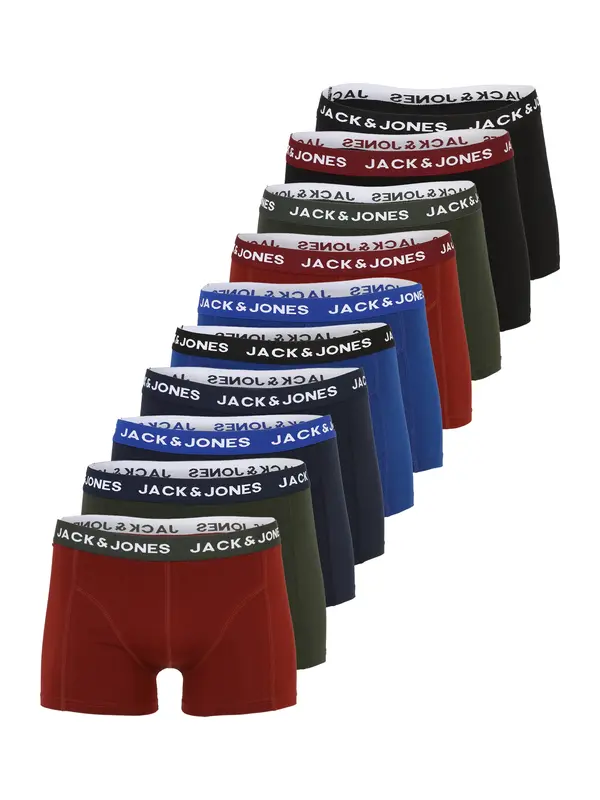 JACK & JONES JACK & JONES Bokserice  morsko plava / crno plava / maslinasta / tamno crvena / crna