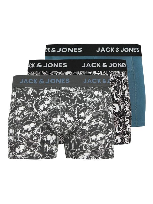 JACK & JONES JACK & JONES Bokserice  plava / crna / bijela