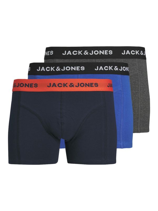 JACK & JONES JACK & JONES Bokserice  plava / mornarsko plava / siva melange / crna
