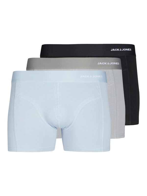 JACK & JONES JACK & JONES Bokserice  svijetloplava / siva / siva melange / crna
