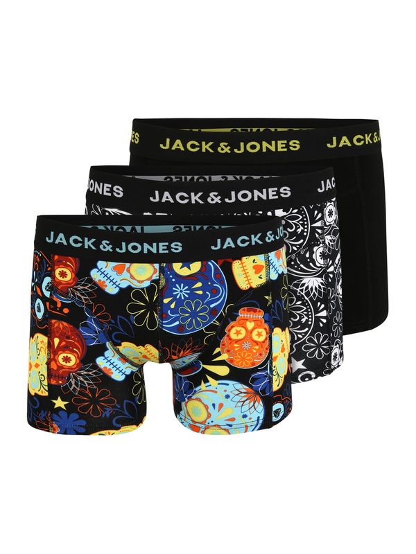 JACK & JONES JACK & JONES Bokserice  svijetloplava / žuta / narančasta / crna