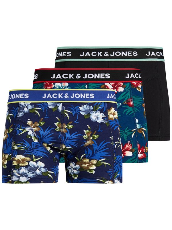 JACK & JONES JACK & JONES Bokserice  tamno plava / smeđa / crna / prljavo bijela