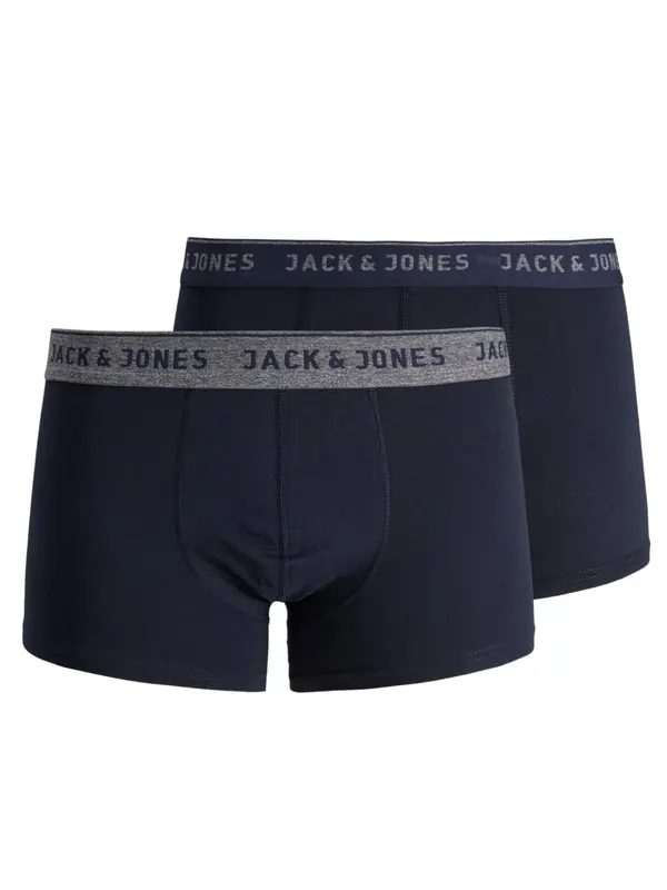 JACK & JONES JACK & JONES Bokserice 'Vincent'  mornarsko plava / siva melange
