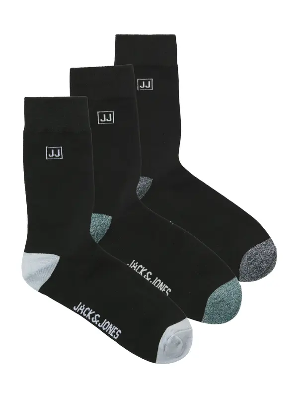 JACK & JONES JACK & JONES Čarape 'JACBRUCE'  noćno plava / plava melange / siva melange / bijela