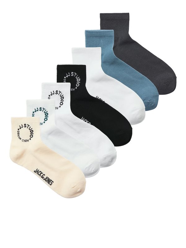 JACK & JONES JACK & JONES Čarape 'JACMARCUS'  bež / safirno plava / antracit siva / crna / bijela