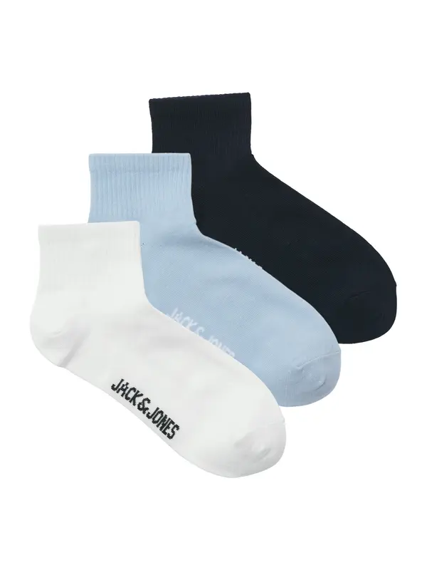 JACK & JONES JACK & JONES Čarape 'JACNATE'  mornarsko plava / svijetloplava / bijela