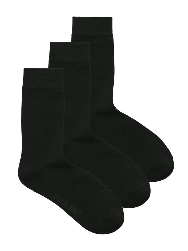 JACK & JONES JACK & JONES Čarape 'JACORDINARY'  antracit siva / crna