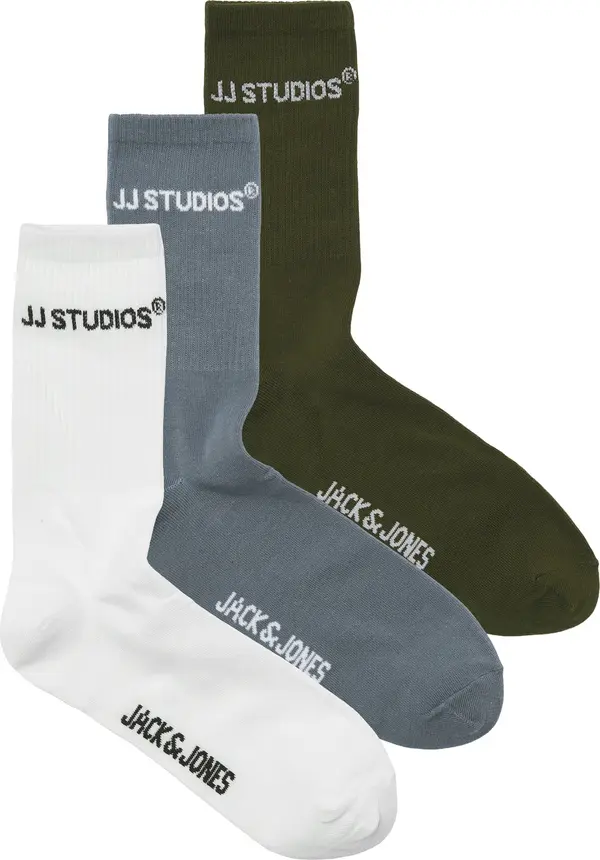 JACK & JONES JACK & JONES Čarape 'JACSOHO'  safirno plava / maslinasta / crna / bijela