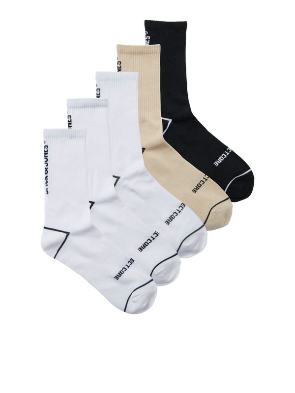 JACK & JONES JACK & JONES Čarape 'JACVIGGO'  bež / crna / bijela