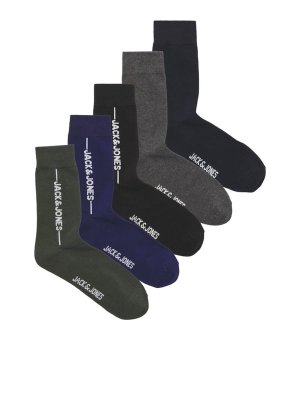 JACK & JONES JACK & JONES Čarape  noćno plava / tamno plava / tamo siva / tamno zelena / crna / bijela