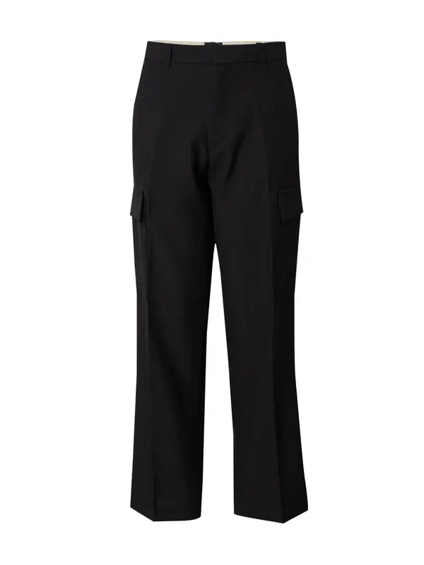 JACK & JONES JACK & JONES Cargo hlače  crna