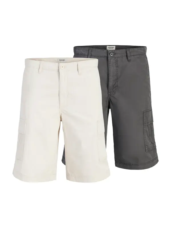 JACK & JONES JACK & JONES Cargo hlače 'JPSTCOLE MATTY'  boja pijeska / tamo siva