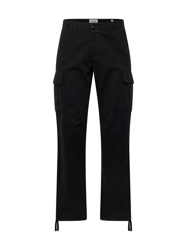JACK & JONES JACK & JONES Cargo hlače 'JPSTKANE JJBARKLEY'  crna