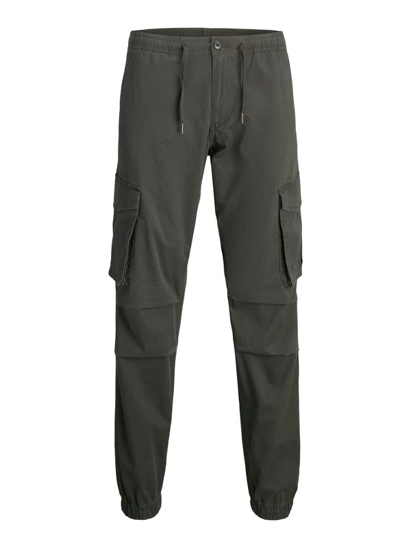 JACK & JONES JACK & JONES Cargo hlače 'JPSTKANE JJNOAH'  antracit siva