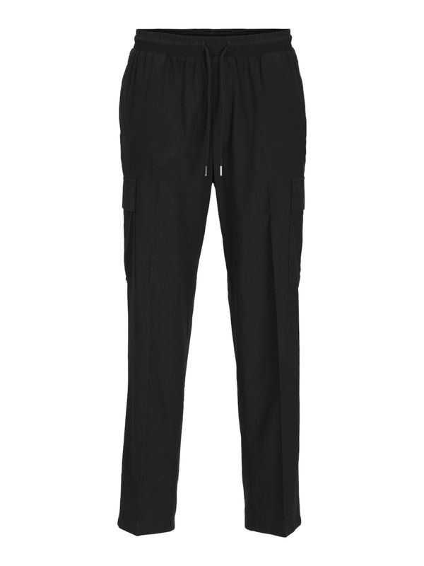 JACK & JONES JACK & JONES Cargo hlače 'KARL SUMMER'  crna