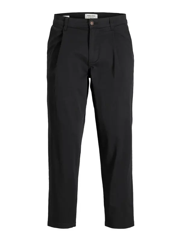 JACK & JONES JACK & JONES Chino hlače 'Bill'  crna