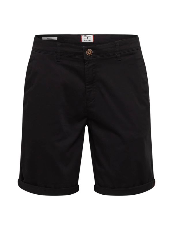JACK & JONES JACK & JONES Chino hlače 'Bowie'  crna
