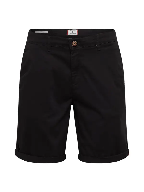 JACK & JONES JACK & JONES Chino hlače 'JJIBowie'  crna