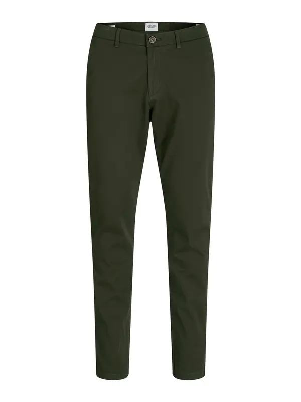 JACK & JONES JACK & JONES Chino hlače 'JJIMARCO JJBOWIE'  tamno zelena