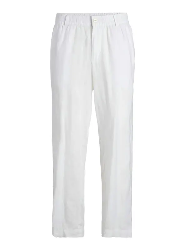JACK & JONES JACK & JONES Chino hlače 'JJKarl Lawrence'  bijela