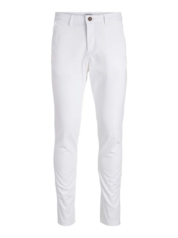 JACK & JONES JACK & JONES Chino hlače 'JJMarco Bowie'  bijela