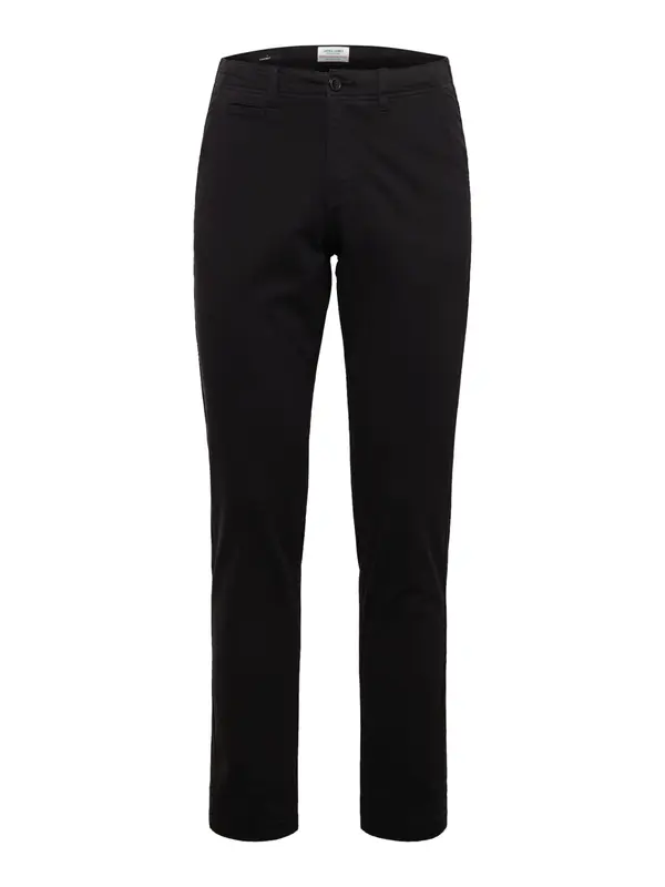 JACK & JONES JACK & JONES Chino hlače 'JPStace JJHarlow'  crna