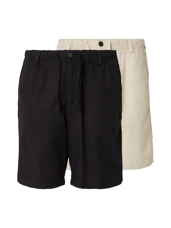 JACK & JONES JACK & JONES Chino hlače 'JPSTJAIDEN'  crna / bijela melange