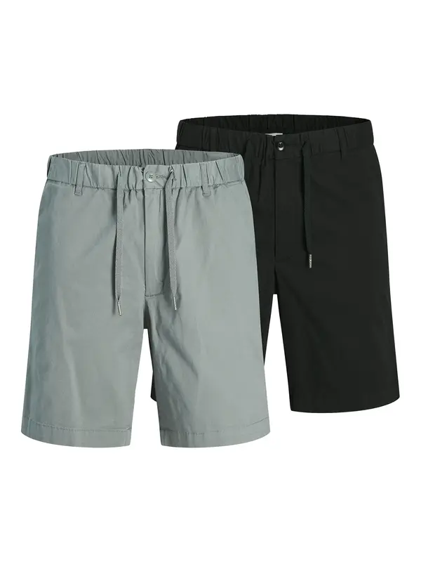JACK & JONES JACK & JONES Chino hlače 'JPSTJAIDEN ROCCO'  siva / crna