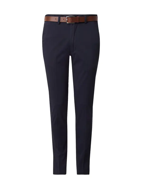 JACK & JONES JACK & JONES Chino hlače 'JPSTMarco Franco'  mornarsko plava