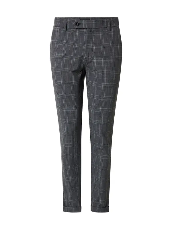 JACK & JONES JACK & JONES Chino hlače 'JPSTMARCO JJCONNOR'  svijetlosiva / tamo siva