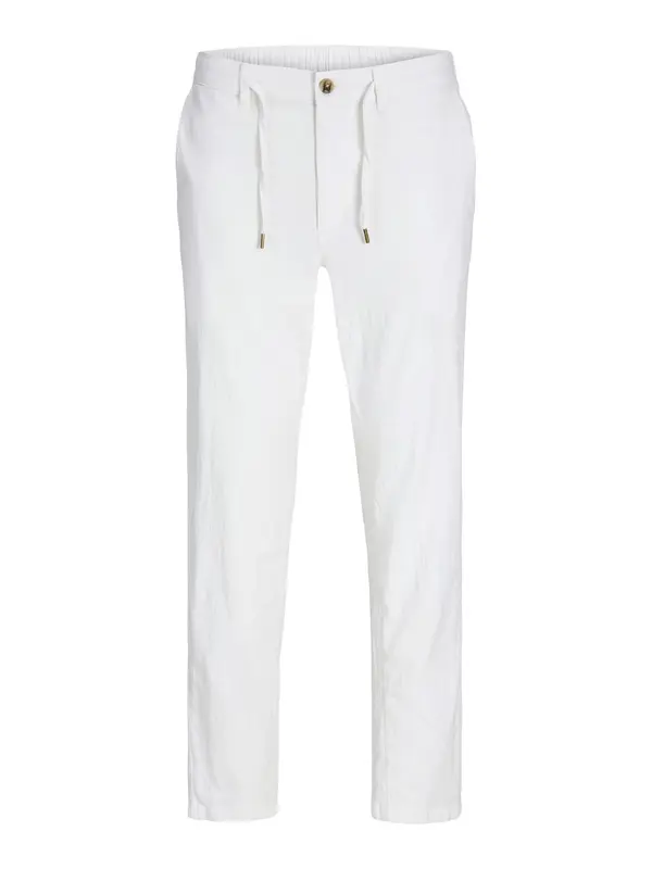 JACK & JONES JACK & JONES Chino hlače 'JPSTOLLIE'  bijela